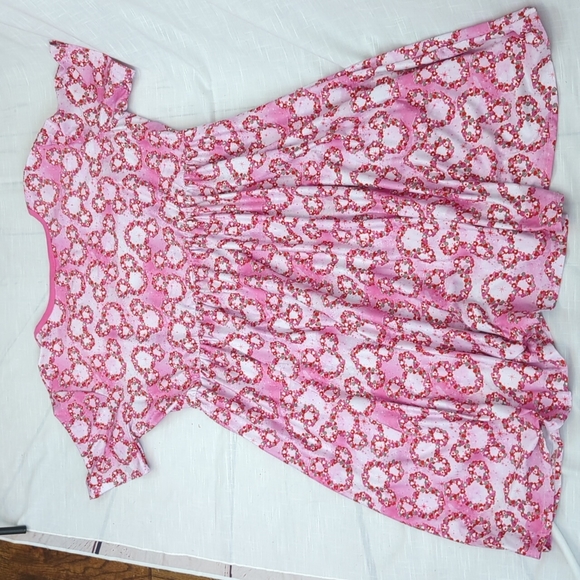 Enchanted Dress Shop, pink heart dress, women's 3XL, - Picture 10 of 11